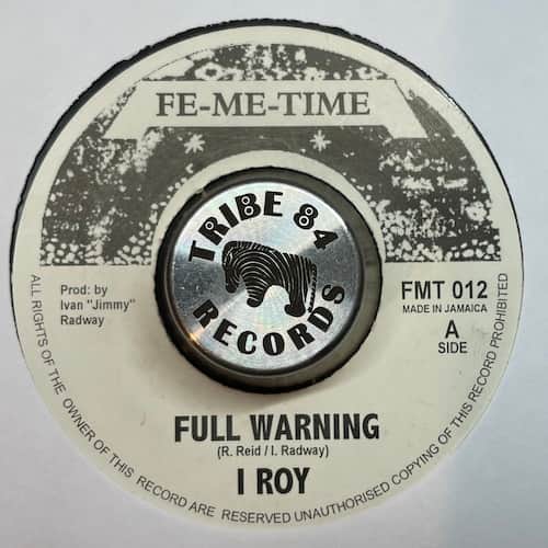 I-Roy – Full Warning
