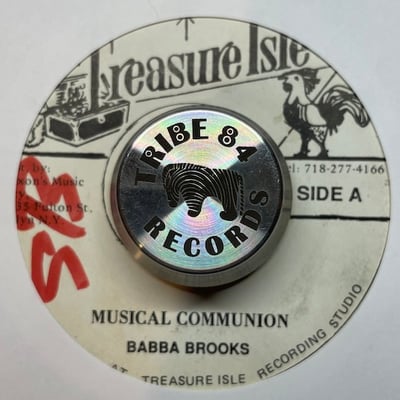 Baba Brooks, Stranger & Patsy - Musical Communion / Yea Yea Babypicture