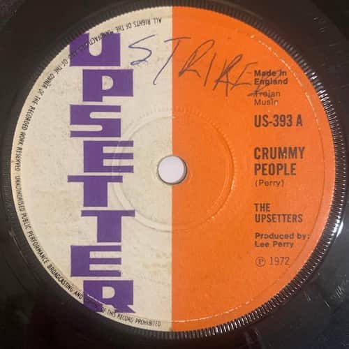The Upsetters, Big Youth – Crummy People / Moving (Version)