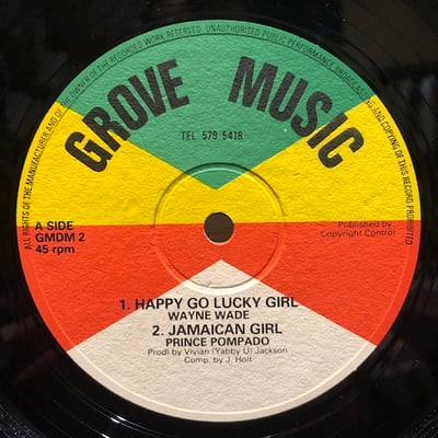 Wayne Wade, Prince Pompidou - Happy Go Lucky Girl / Jamaican Girl picture 4