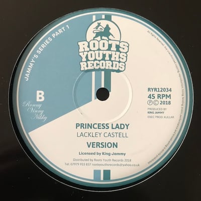 Johnny Osbourne, Lacksley Castell - Purify Your Heart / Princess Lady picture 2