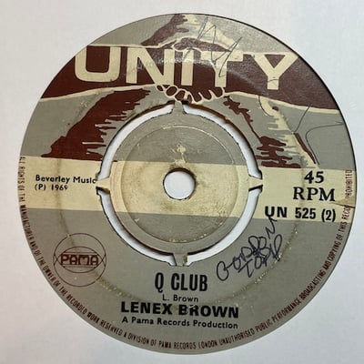 Peter Tosh, Lennox Brown - The Return Of Al Capone / Q Club picture 2