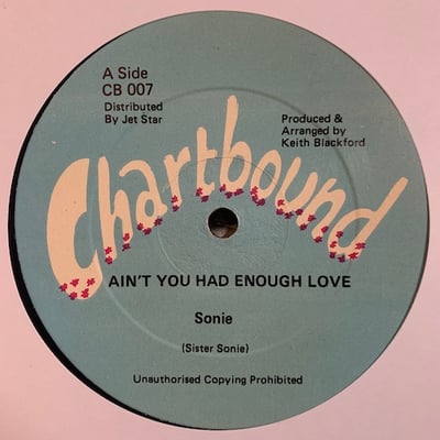 Sonie - Aint You Had Enough Love picture 3