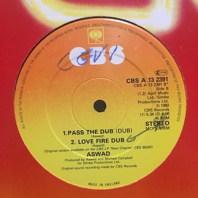 Aswad - Pass The Cup picture 3