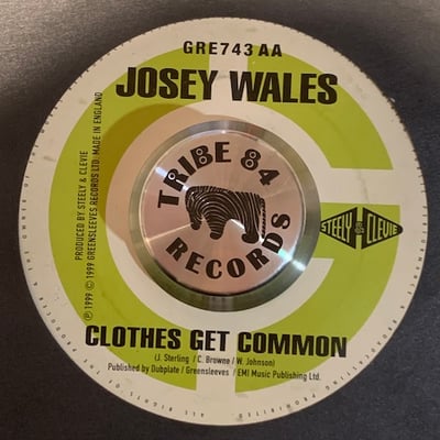 Shabba Ranks, Josey Wales - X-Rated / Clothes Get Common picture 2