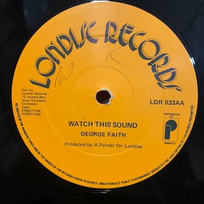 George Faith - Old Fashion Love / Watch This Sound picture 2