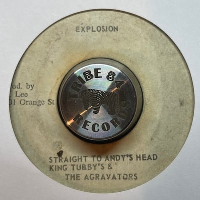 Johnny Clarke, King Tubby, The Aggrovators - Left With A Broken Heart / Straight To Andy's Head picture 2