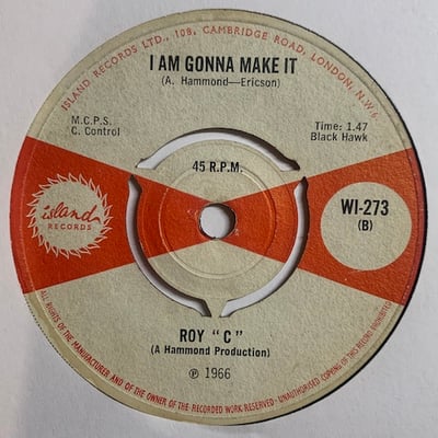 Roy C. Hammond - Shotgun Wedding / I Am Gonna Make It picture 2