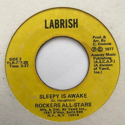 Horace Andy, Rockers All Stars - As Long As / Sleepy Is Awake picture 2