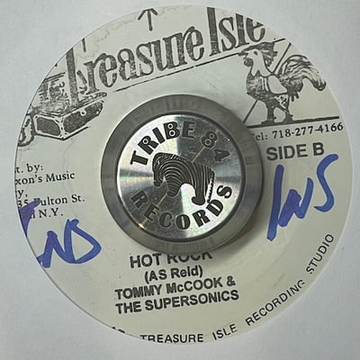 Eric "Monty" Morris, Tommy McCook & The Supersonics - What A Man Doeth / Hot Rock picture 2
