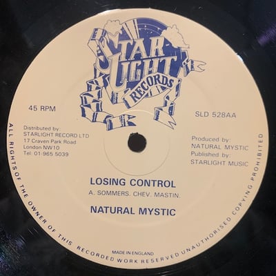 Natural Mystic - Do It Your Way / Losing Control picture 2