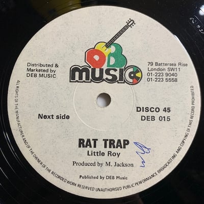 Ruddy Thomas, Little Roy - Dry Up Your Tears / Rat Trap picture 2