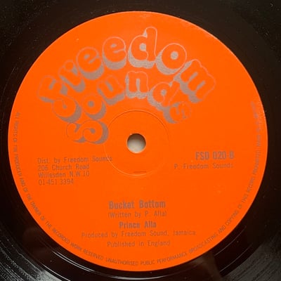 George Fullwood, Prince Alla - Stop And Think Me Over / Bucket Bottom picture 2