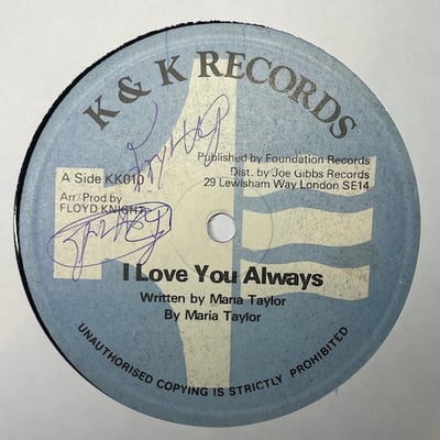 Maria Taylor - I Love You Alwayspicture