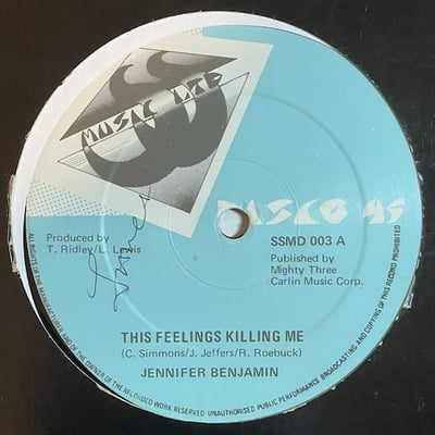 Jennifer Benjamin - This Feelings Killing Mepicture