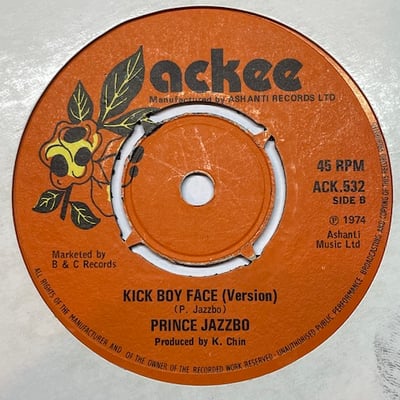 Prince Jazzbo - Kick Boy Face picture 2