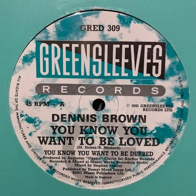 Dennis Brown - You Know You Want To Be Loved picture 3