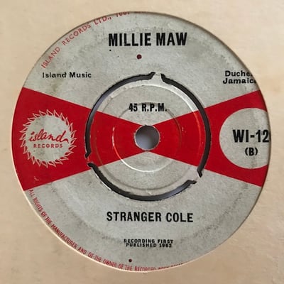 Stranger Cole - We Are Rolling / Millie Maw picture 2