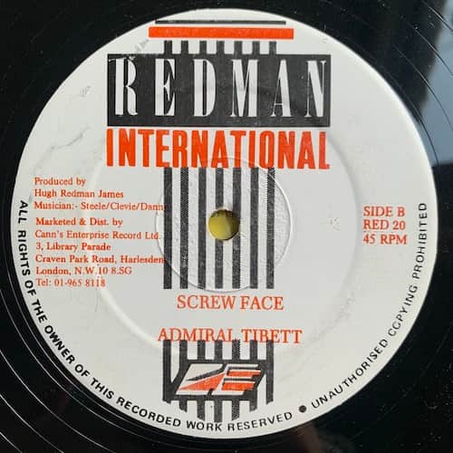 Admiral Tibet – Screw Face
