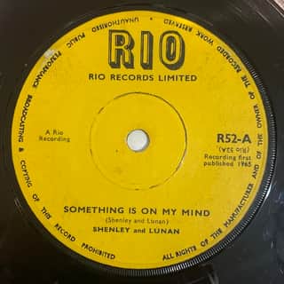 Shenley And Lunan, Bobby Aitken – Something Is On My Mind / The Rain Came Tumbling Down