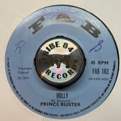Prince Buster, Prince Buster, Jah Fender - Baby Version / Holly picture 2