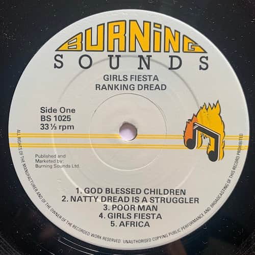 Ranking Dread – Girls Fiesta