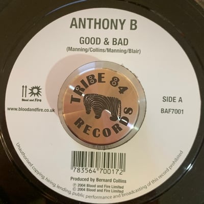 Luciano, Anthony B - Man Of Jah Order / Good & Bad picture 2