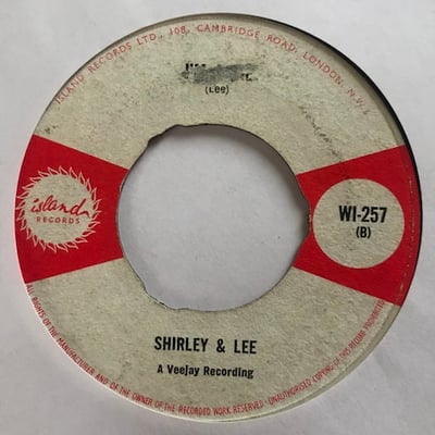 Shirley And Lee - Let The Good Times Roll / I'm Gone picture 2