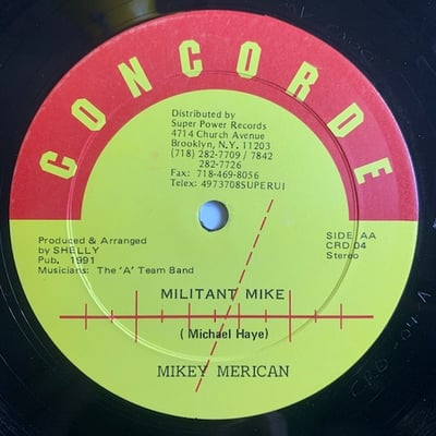 Mikey Merican - Robbing Killing / Militant Mike picture 2
