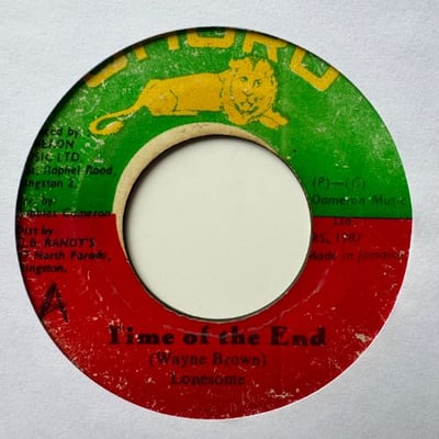 Wayne Lonesome - Time Of The Endpicture