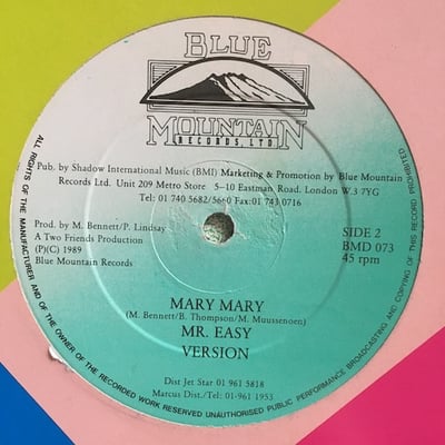 Home T, Cocoa Tea, Shabba Ranks, Mr. Easy - Every Time You Go Away / Mary Mary picture 2