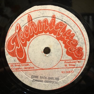 Johnny Osbourne - Warrior / Come Back Darling picture 2