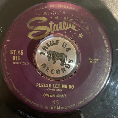 Owen Gray - Far Love / Please Let Me Go picture 2
