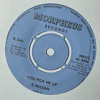 Roman Stewart, E. McLean - In The Chapel / You Pick Me Up picture 2