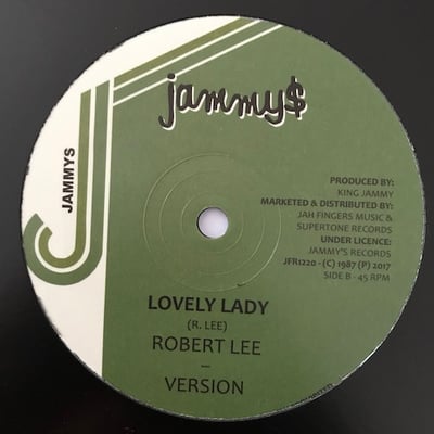 Wailing Souls, Robert Lee - Stormy Night / Lovely Lady picture 2