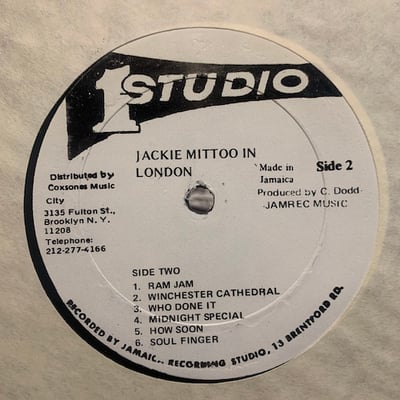 Jackie Mittoo - In London picture 4