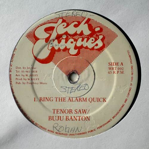 Tenor Saw, Buju Banton – Ring The Alarm Quick