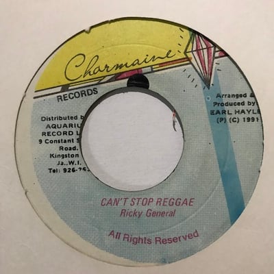 Ricky General - Can't Stop Reggae picture 2