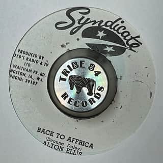 Alton Ellis – Back To Africa