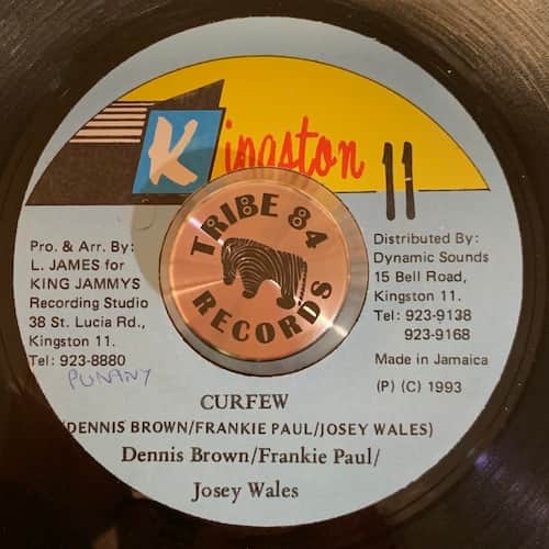 Dennis Brown, Frankie Paul, Josey Wales – Curfew