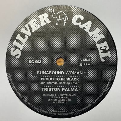 Tristan Palmer, Jah Thomas, Toyan - Runaround Woman / Proud To Be Black picture 4