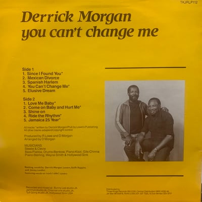 Derrick Morgan - You Can't Change Me picture 2