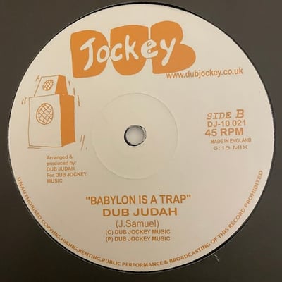 Dub Judah - Babylon Is A Trap picture 2
