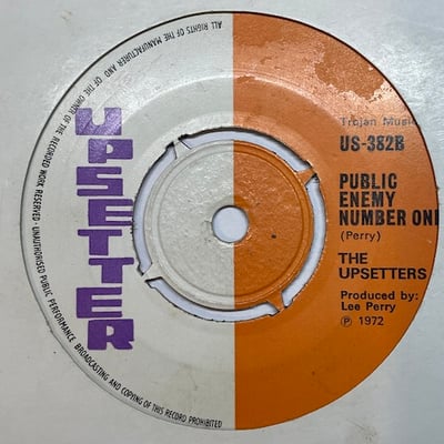 King Iwah, The Upsetters - Give Me Power # 2 / Public Enemy Number One picture 2