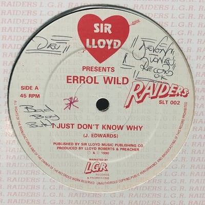 Errol Wild - I Just Don't Know Why picture 2