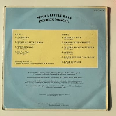 Derrick Morgan - Send A Little Rain picture 2