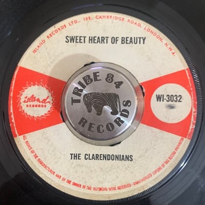 The Clarendonians - Shoo-Be-Doo-Be / Sweet Heart Of Beauty picture 2