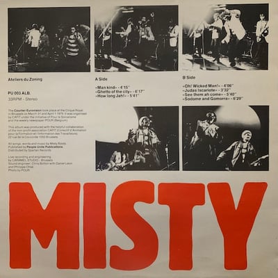 Misty In Roots - Live At The Counter Eurovision 79 picture 2