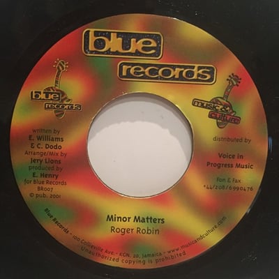 Culture Levi, Roger Robin - Sweet Africa / Minor Matters picture 2