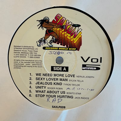 Various - The Best Of Saxon Vol. 5 picture 4